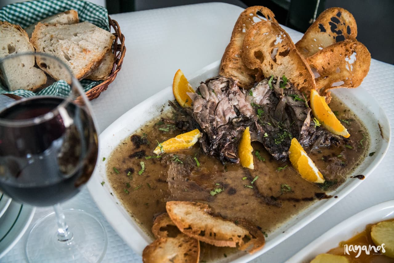 Perdiz estofada, una de las propuestas de Restaurante ‘A Maria’.