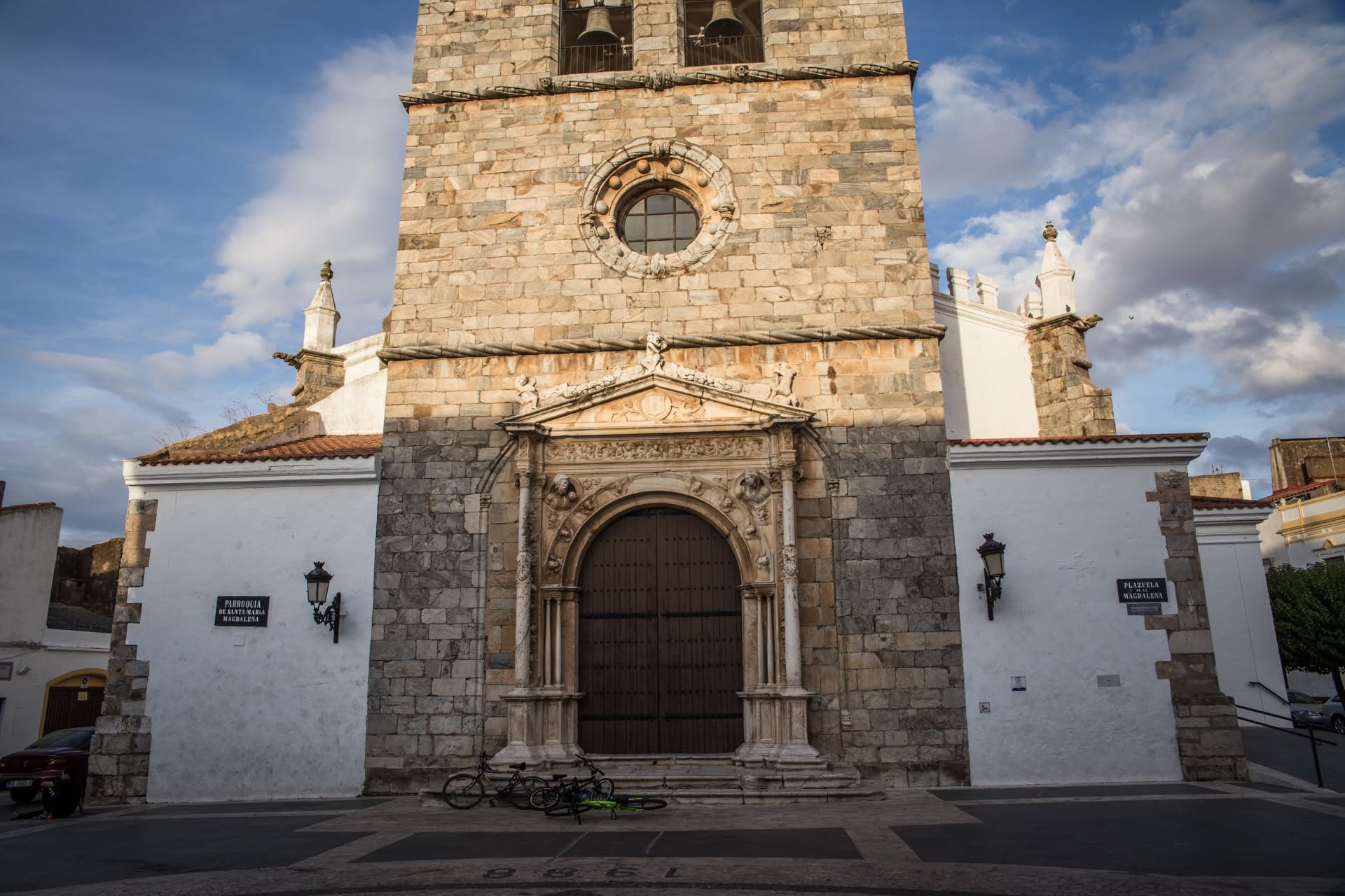 Fachada de la Iglesia de María Magdalena.