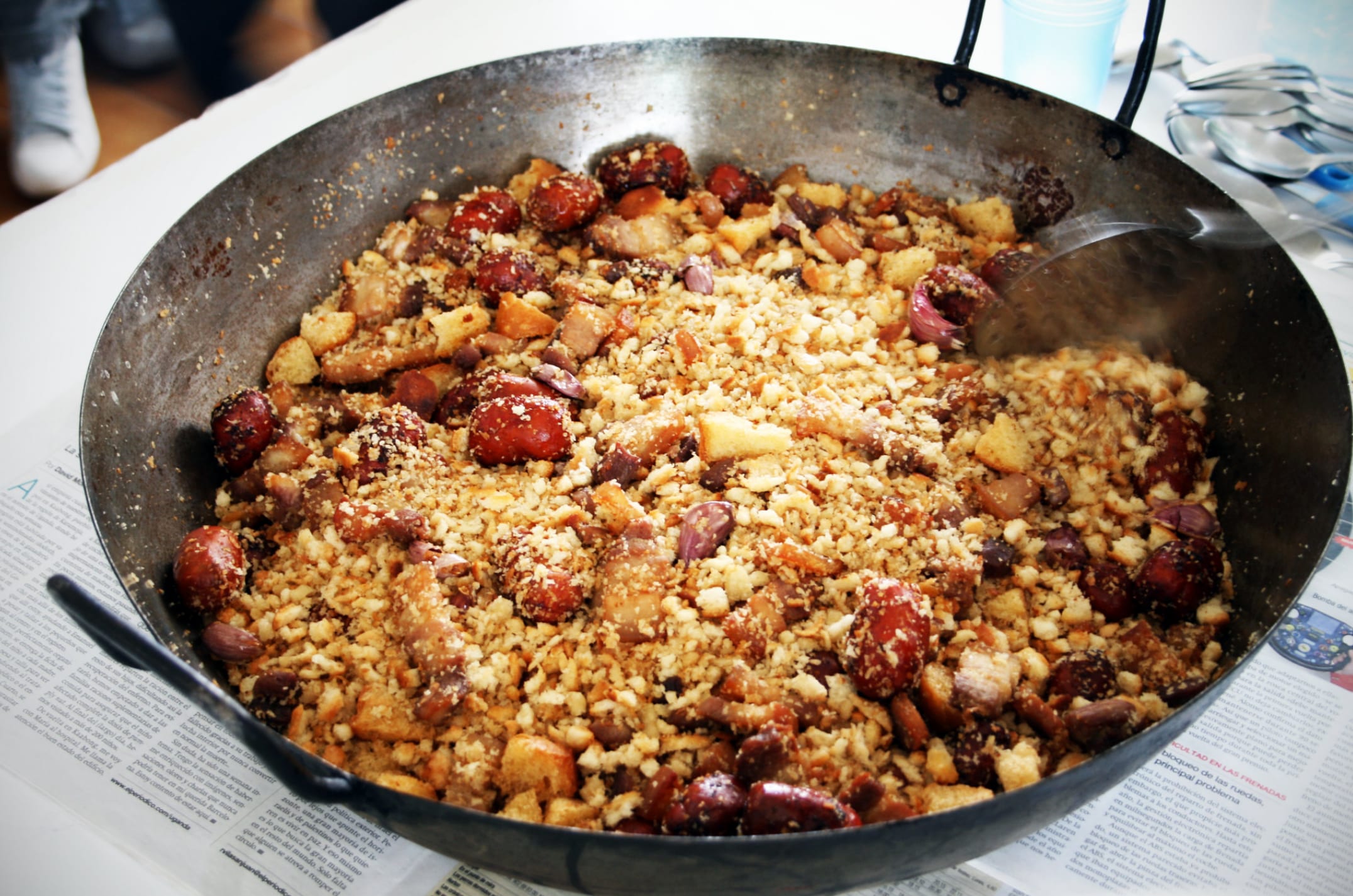 migas, migas extremeñas, gastronomía